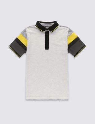 Pure Cotton Polo Shirt &#40;5-14 Years&#41;
